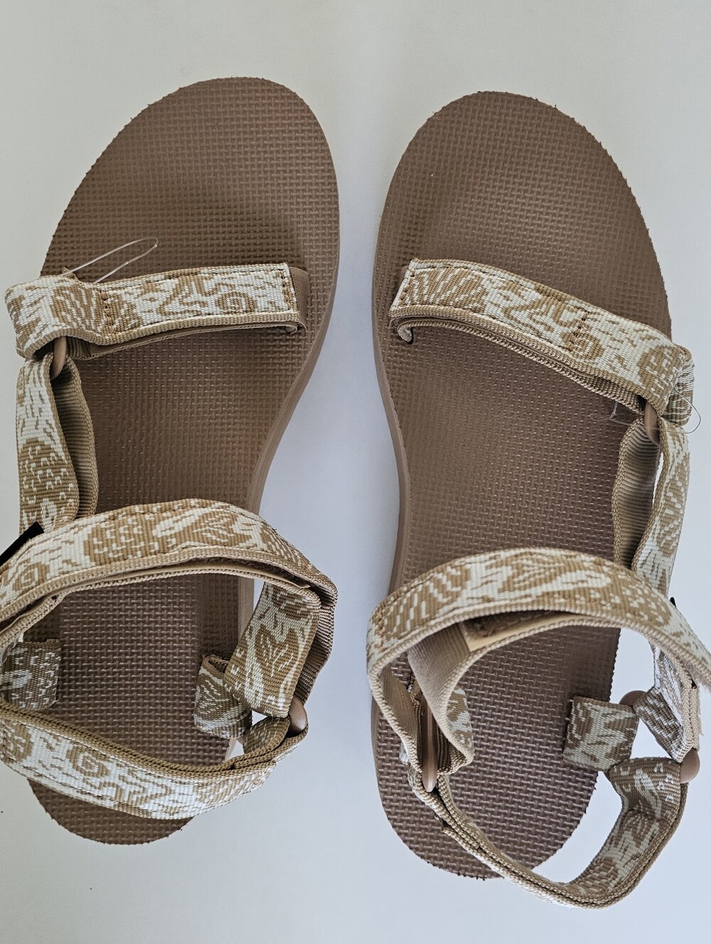 Teva Flatform Universal Brown Band Sandals - Picture 7 of 7